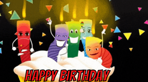 Animated Happy Birthday GIFs: Funny Birthday GIF Pics - Mk GIFs.com